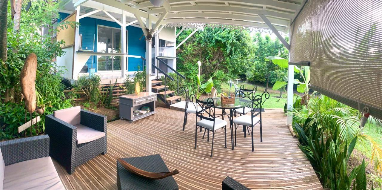 Lodge Pamplemousse Avec Piscine Privative , Dans Parc Calme A 500 M Plage Le Carbet Exterior photo